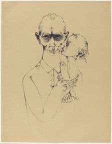 Der Vater (The Father), 1920. Creator: Heinrich Hoerle