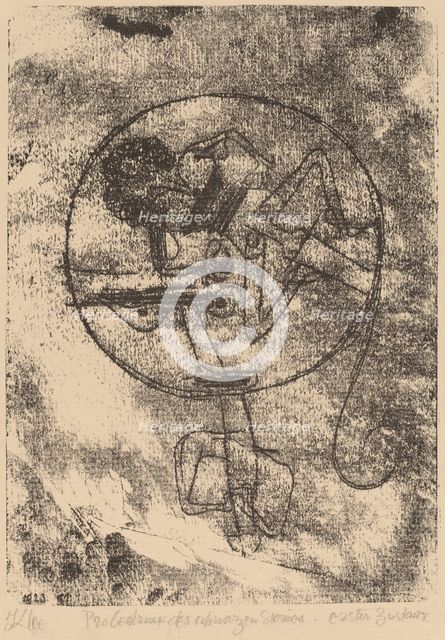 Der Verliebte (The Loved One), 1923. Creator: Paul Klee.
