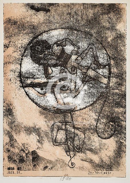 Der Verliebte (The Man in Love), 1923. Creator: Klee; Paul (1879-1940).