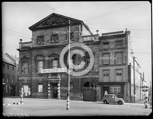 Derby Assembly Rooms, Market Place, Derby, 1942. Creator: George Bernard Mason.