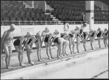 Derby Baths, Promenade, Blackpool, 1942-1943. Creator: Barnet Saidman