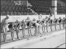 Derby Baths, Promenade, Blackpool, 1942-1943. Creator: Barnet Saidman