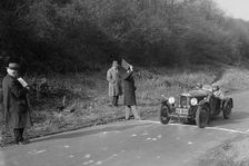 Derby Sports competing in the JCC Half-Day Trial, 1930. Artist: Bill Brunell