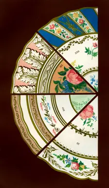 Derby patterns, 1876. Artist: Hall & England
