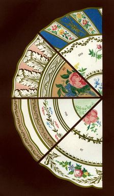 Derby patterns, 1876. Artist: Hall & England