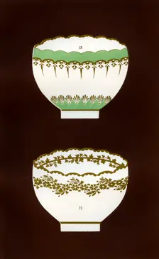 Derby patterns, 1876. Artist: Hall & England