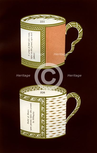 Derby patterns, 1876.  Artist: Hall & England