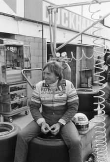 Derek Bell in the pits