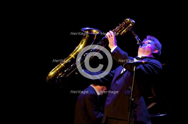 Derek Nash, Studio Jazz, The Hawth Theatre, Crawley, West Sussex, 2012. Artist: Brian O'Connor