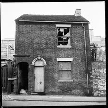 Derelict house, Stoke-on-Trent, Staffordshire, 1965-1968. Creator: Eileen Deste