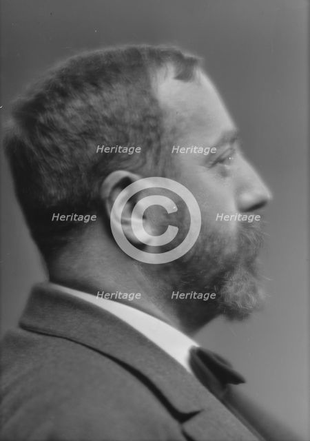 Dernburg, B., Dr., portrait photograph, 1914 Dec. 1. Creator: Arnold Genthe.