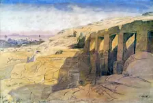 Derr, Egypt 1867. Artist: Edward Lear
