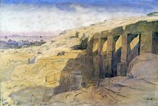 Derr, Egypt 1867. Artist: Edward Lear