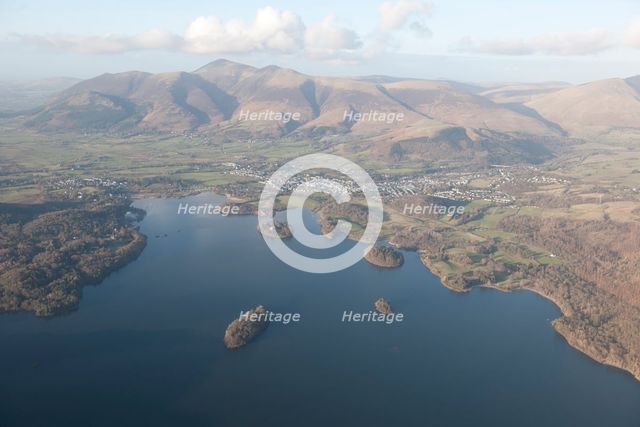 Derwent Water, Keswick and Skiddaw, Cumbria, 2015. Creator: Historic England.