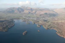 Derwent Water, Keswick and Skiddaw, Cumbria, 2015. Creator: Historic England