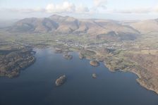 Derwent Water, Keswick and Skiddaw, Cumbria, 2015. Creator: Historic England