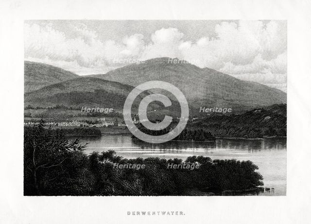 Derwentwater, Lake District, Cumbria, 1896. Artist: Unknown