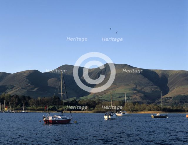Derwentwater, Lake District, Cumbria, England.  Creator: Peter Thompson.