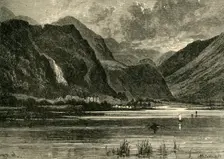 Derwentwater, Looking Towards Borrowdale 1898. Creator: Unknown