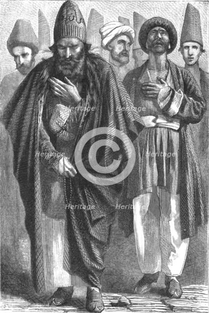 'Dervish and penitent, Russian Geogia; A Journey on the Volga', 1875. Creator: Nicholas Rowe.