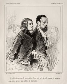 Des Mères de Famille!. Creator: Paul Gavarni (French, 1804-1866)