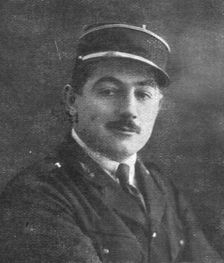 'Des Braves; Le lieutenant Boillot tombe au champ d'honneur le 20 mai 1916 1916. Creator: Unknown