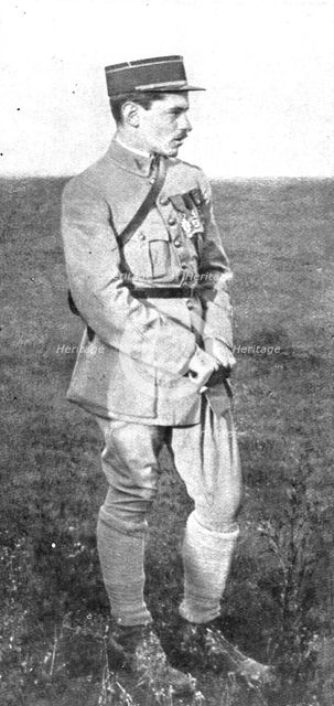 ''Des Braves; Le sous-lieutenant Chaput', 1916. Creator: Unknown.