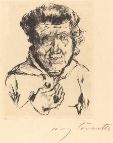 Des Künstlers Schwiegermutter (The Artist's Mother-in-Law), 1920. Creator: Lovis Corinth