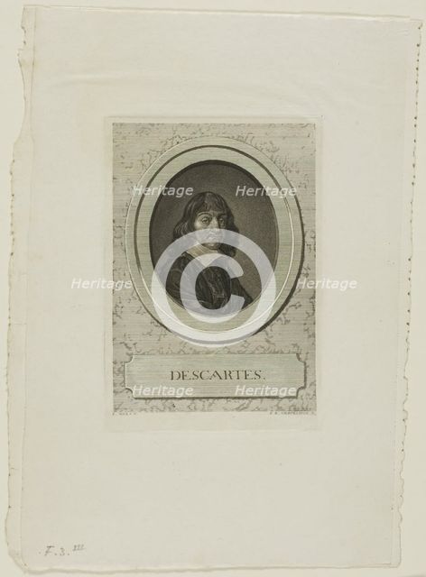 Descartes, n.d. Creator: Jean-Baptiste de Grateloup.