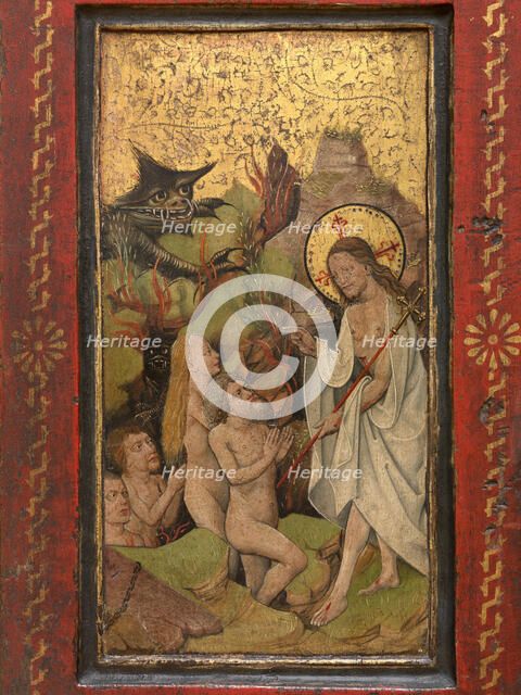 Descent to Hell, 16th century. Creator: Anon.