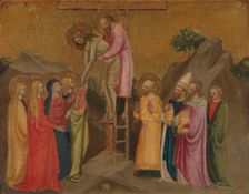 Descent from the Cross, 14th century. Creator: Stefano d'Antonio di Vanni