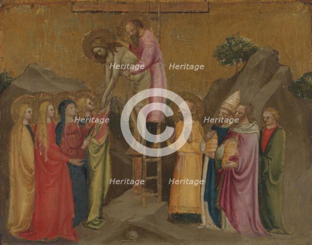 Descent from the Cross, 14th century. Creator: Stefano d'Antonio di Vanni.