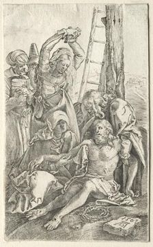 Descent from the Cross, 1501. Creator: Albrecht Dürer (German, 1471-1528)