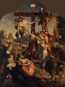 Descent from the Cross, 1520. Creator: Jan Gossaert