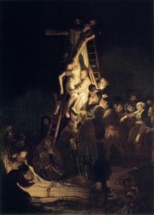 Descent From the Cross 1634. Artist: Rembrandt Harmensz van Rijn