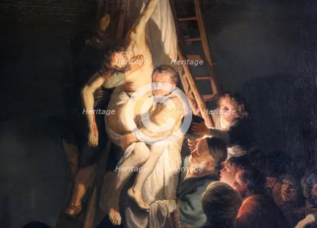 'Descent from the Cross', 1634.  Artist: Rembrandt Harmensz van Rijn    