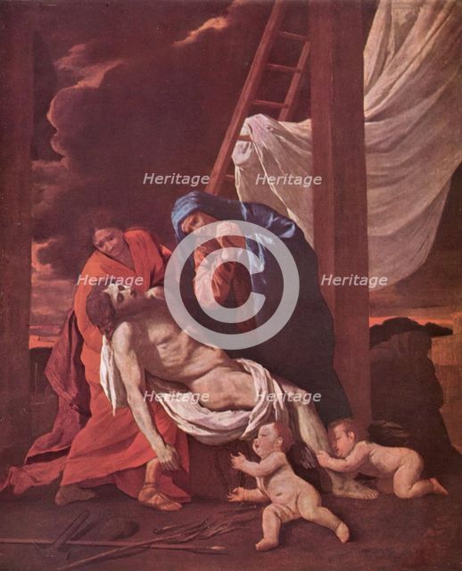 Descent from the Cross, 1630. Creator: Nicolas Poussin.