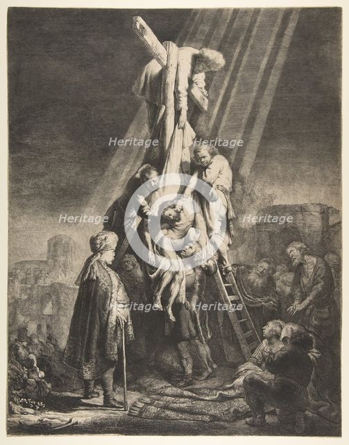 Descent from the Cross, 1633. Creator: Rembrandt Harmensz van Rijn.