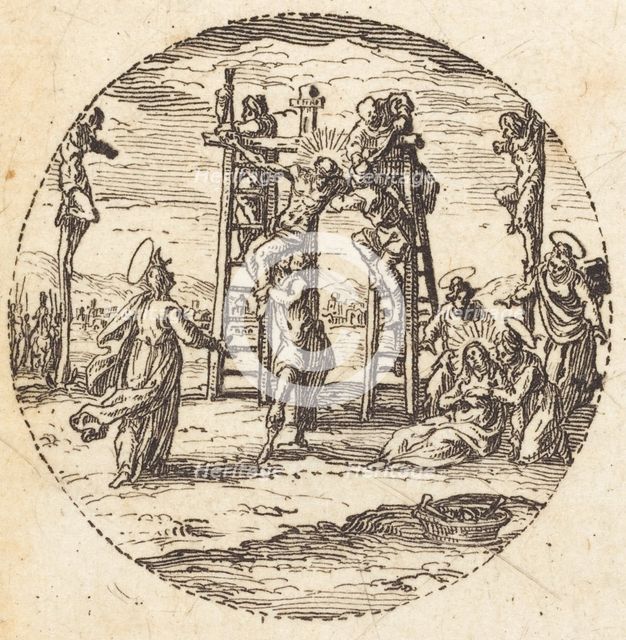Descent from the Cross, c. 1631. Creator: Jacques Callot.