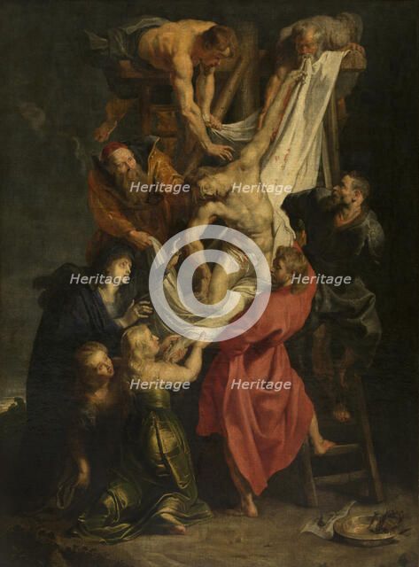 Descent from the Cross, c1612-1614. Creator: Peter Paul Rubens.