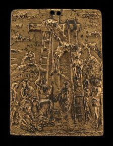 Descent from the Cross, late 15th century. Creator: Unknown