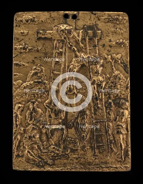 Descent from the Cross, late 15th century. Creator: Unknown.