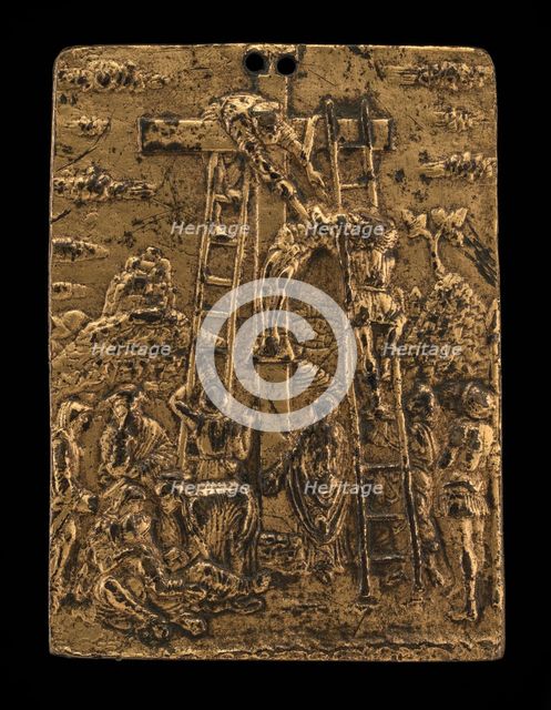 Descent from the Cross, late 15th century. Creator: Unknown.