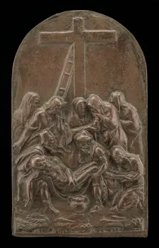 Descent from the Cross, mid 16th century. Creator: Unknown