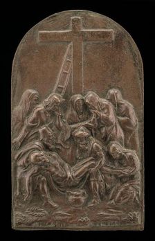 Descent from the Cross, mid 16th century. Creator: Unknown