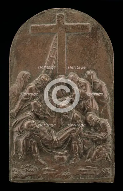 Descent from the Cross, mid 16th century. Creator: Unknown.
