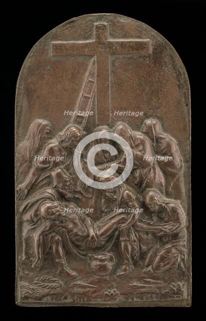 Descent from the Cross, mid 16th century. Creator: Unknown.