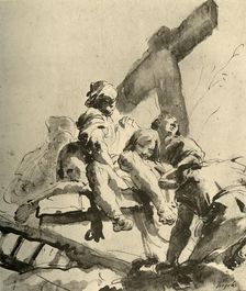 Descent from the Cross mid 18th century, (1928). Artist: Giovanni Battista Tiepolo