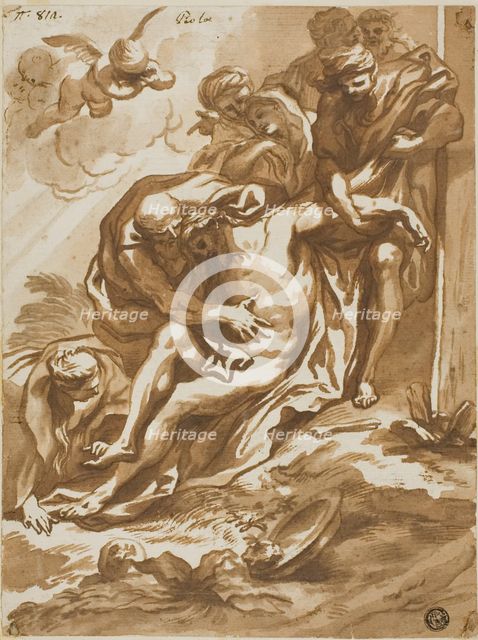 Descent from the Cross, n.d. Creator: Domenico Piola I.