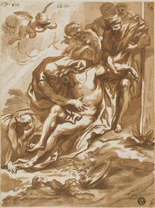 Descent from the Cross, n.d. Creator: Domenico Piola I